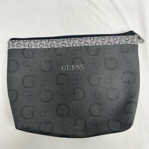 Guess Los Angeles Coal Multi Travel Makeup Cosmetic Case Bag NWOT​